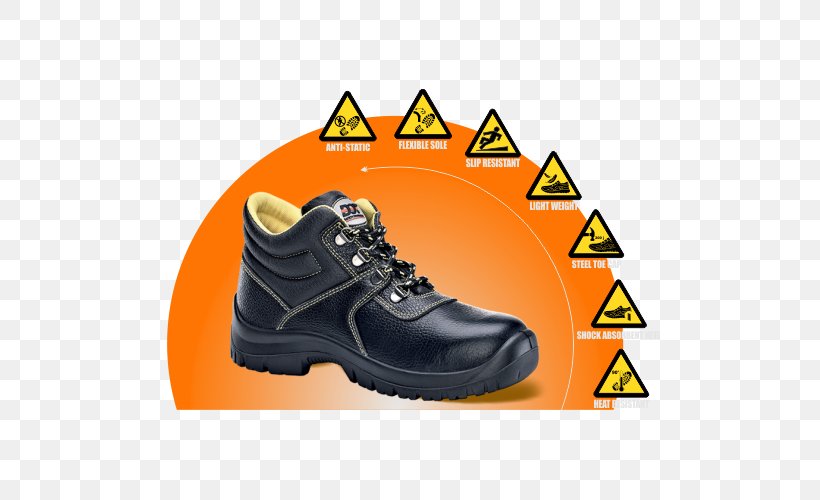 Safety Footwear Steel-toe Boot Shoe Protective Footwear, PNG, 500x500px, Safety Footwear, Bata Shoes, Boot, Brand, Clothing Download Free