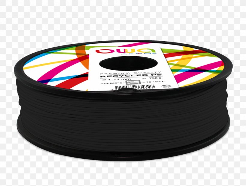 3D Printing Filament Polylactic Acid Recycling, PNG, 999x758px, 3d Printing, 3d Printing Filament, Acrylonitrile Butadiene Styrene, Black, Color Download Free