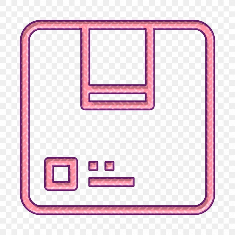 Box Icon Essential Icon Object Icon, PNG, 1244x1244px, Box Icon, Essential Icon, Material Property, Object Icon, Pink Download Free