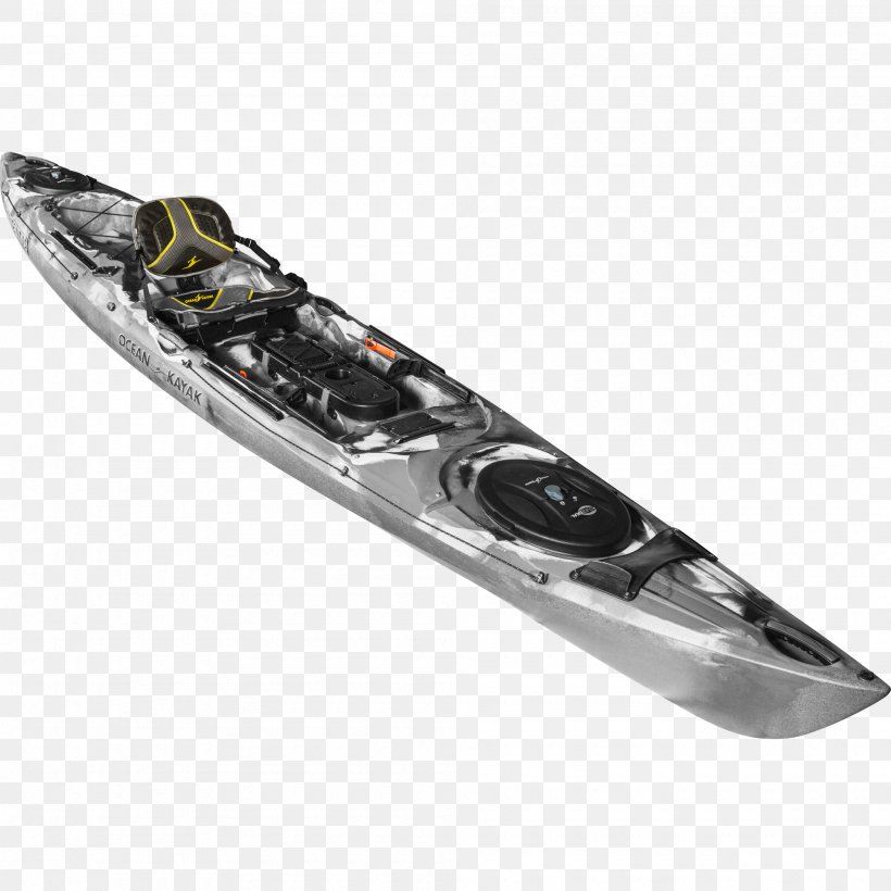 Boat Ocean Kayak Trident 15 Angler Angling Fishing, PNG, 2000x2000px, Boat, Angling, Canoe, Canoeing, Fishing Download Free