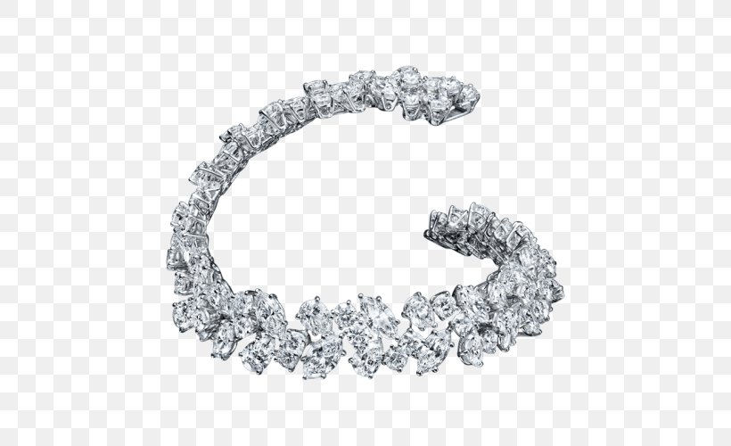Earring Harry Winston, Inc. Jewellery Diamond Bracelet, PNG, 760x500px, Earring, Body Jewelry, Bracelet, Brilliant, Carat Download Free