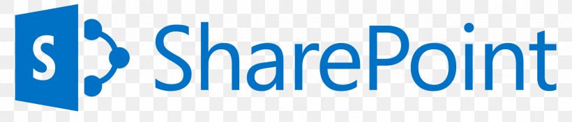 Logo SharePoint Office 365 Microsoft Corporation Font, PNG, 1857x399px, Logo, Blue, Brand, Computer Servers, Dynamics 365 Download Free