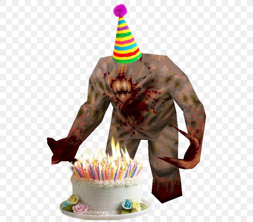 Quake II Doom Duke Nukem 3D Deus Ex, PNG, 640x720px, Quake, Birthday, Birthday Cake, Cake, Deus Ex Download Free