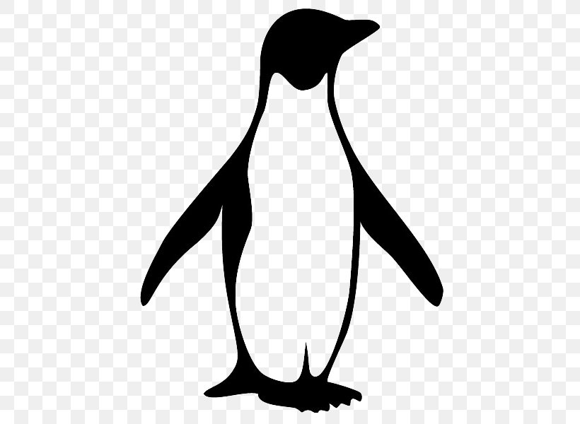 emperor penguin silhouette