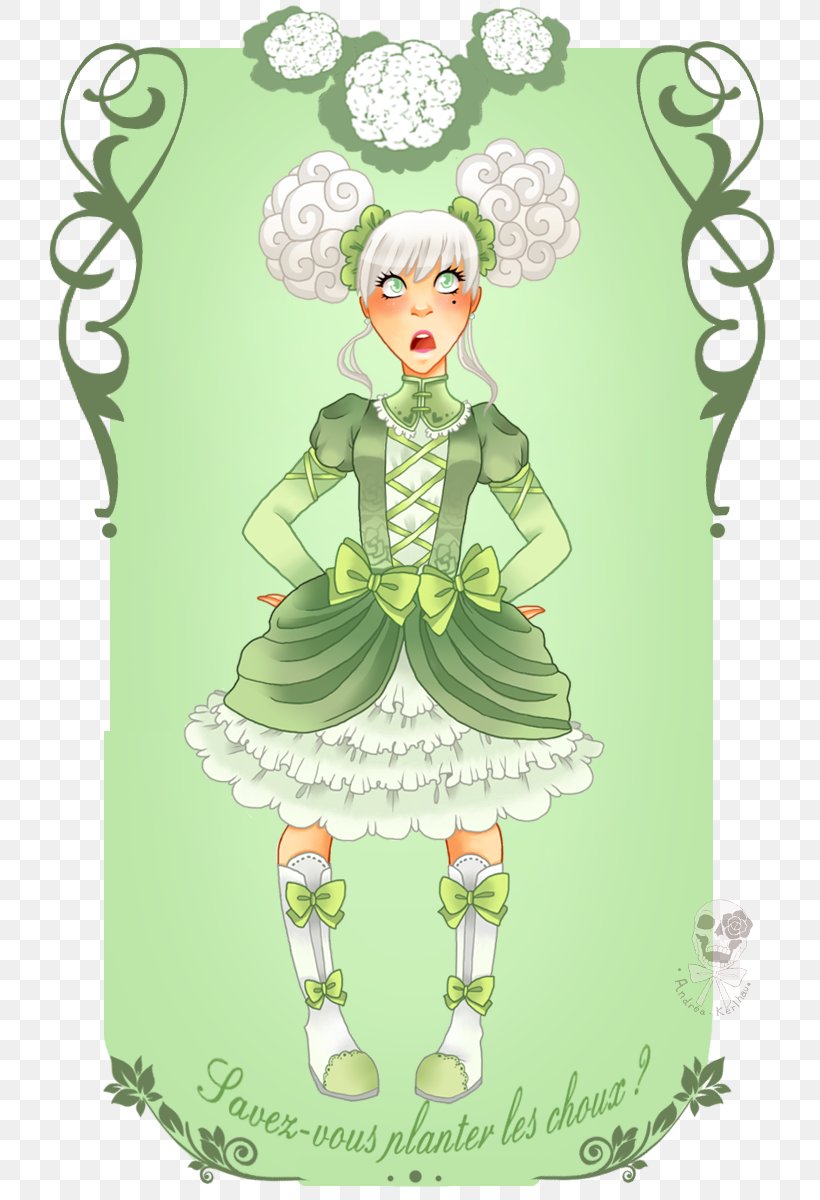 Floral Design Fairy Green Pattern, PNG, 768x1200px, Floral Design, Art, Costume Design, Fairy, Fictional Character Download Free