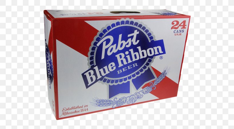 Pabst Blue Ribbon Beer Pabst Brewing Company Drink Can, PNG, 600x452px, Pabst Blue Ribbon, Beer, Blue Ribbon, Bottle, Box Download Free