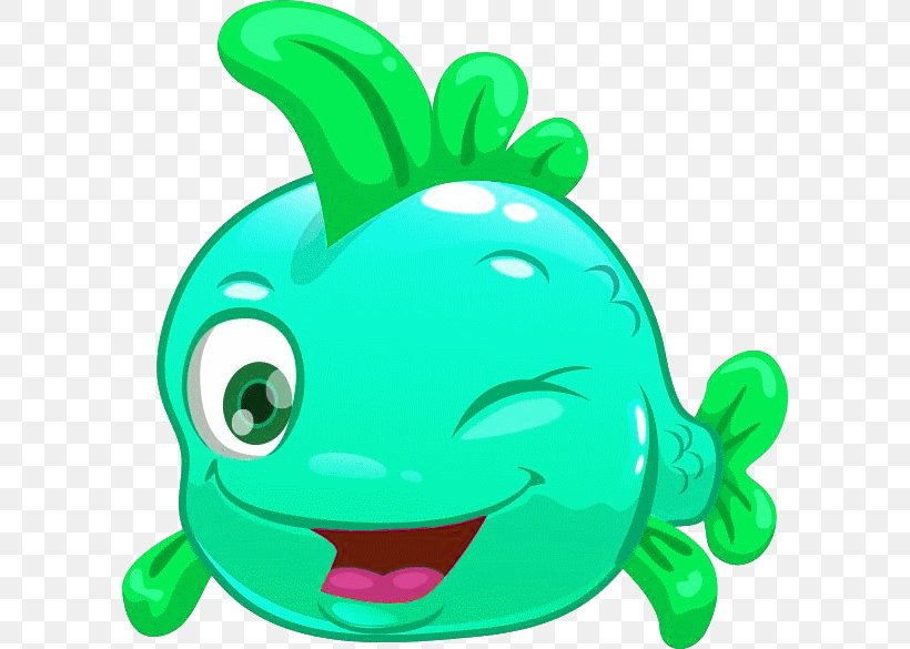 Wink Smiley Emoticon Fish Clip Art, PNG, 600x585px, Wink, Amphibian, Animal Figure, Aquarium, Emoji Download Free