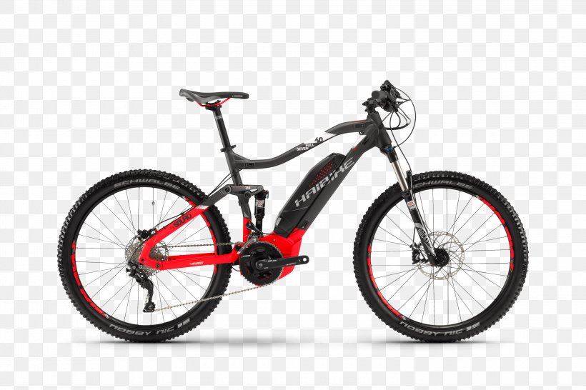 Haibike SDURO FullSeven 5.0 Electric Bicycle Mountain Bike, PNG, 3000x2000px, Haibike, Automotive Tire, Bicycle, Bicycle Accessory, Bicycle Drivetrain Part Download Free