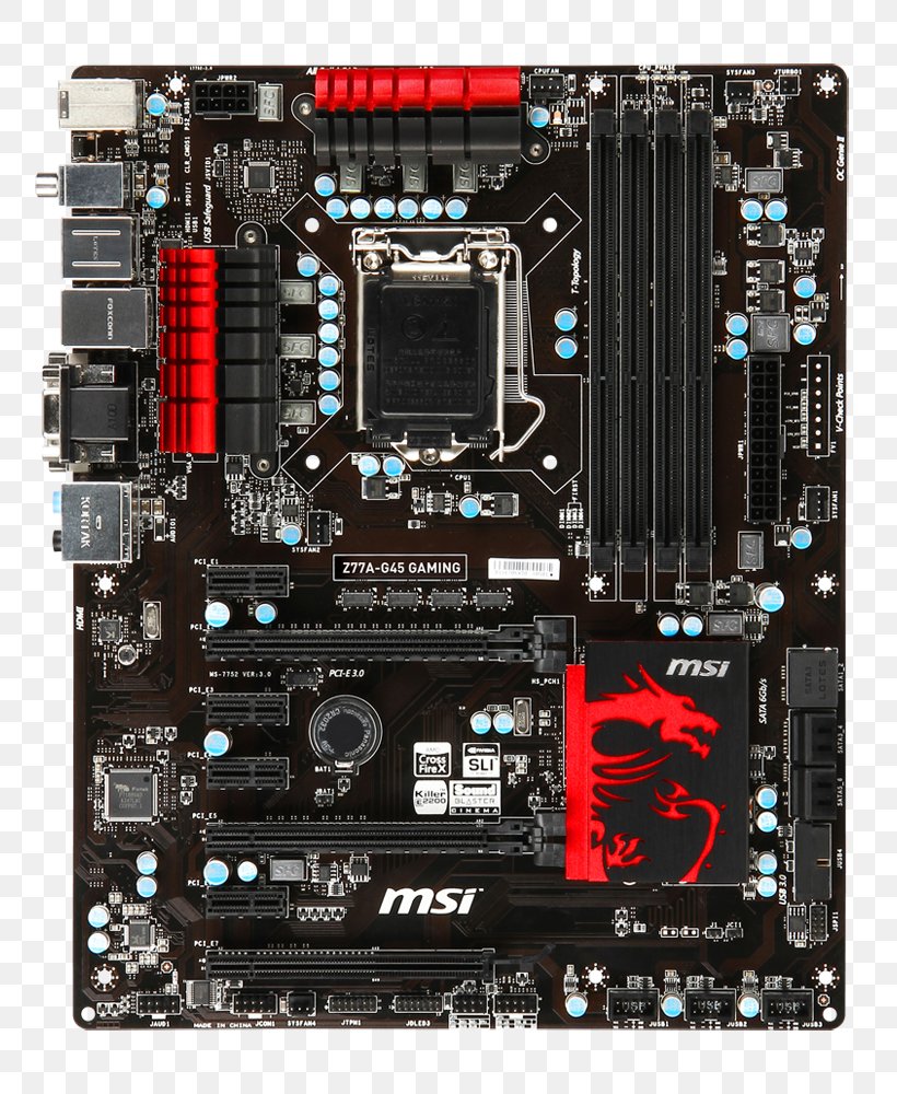 LGA 1155 MSI Gaming Computer ATX Micro-Star International, PNG, 800x1000px, Lga 1155, Atx, Chipset, Computer, Computer Accessory Download Free