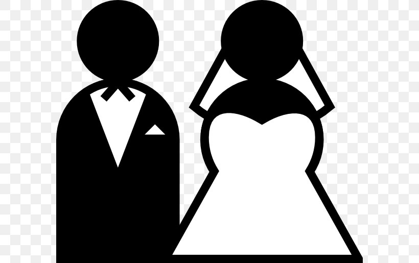 Marriage Weddings In India Bride Clip Art, PNG, 600x515px, Marriage, Black And White, Bride, Bridegroom, Christian Views On Marriage Download Free