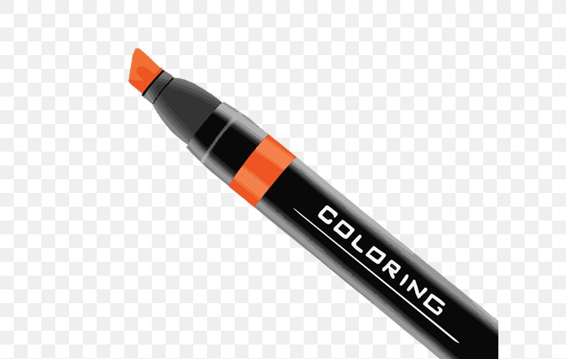 Pens Product, PNG, 625x521px, Pens, Office Supplies, Orange, Pen Download Free