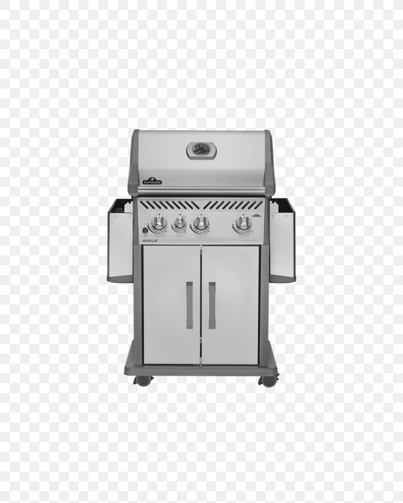 Barbecue Napoleon Grills Rogue Series 425 Natural Gas Grilling Stainless Steel, PNG, 683x1024px, Barbecue, Brenner, British Thermal Unit, Cooking, Gas Burner Download Free