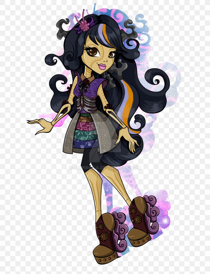 Monster High Doll Ever After High Toy My Little Pony, PNG, 1024x1337px, Watercolor, Cartoon, Flower, Frame, Heart Download Free