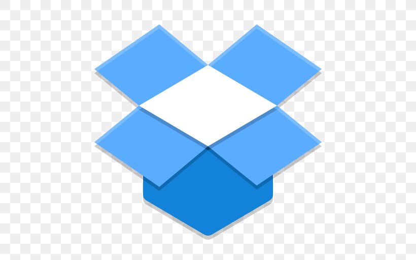 Dropbox Web Browser World Wide Web, PNG, 512x512px, Dropbox, Azure, Blue, Cobalt Blue, Computer Download Free