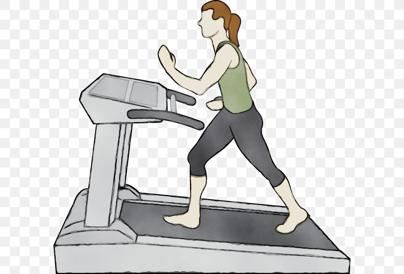Exercise Machine Cartoon Exercise H&m, PNG, 604x556px, Watercolor, Cartoon, Exercise, Exercise Machine, Hm Download Free