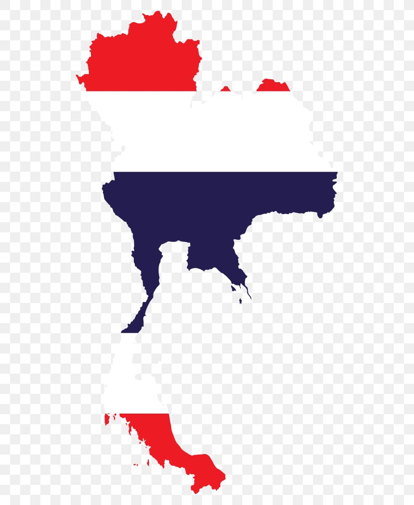 Flag Of Thailand National Flag Map, PNG, 593x1000px, Flag Of Thailand, Area, Blank Map, Flag, Map Download Free