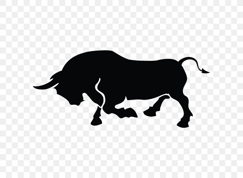 Pit Bull Cattle Clip Art, PNG, 600x600px, Pit Bull, Black, Black And White, Bull, Bull Terrier Download Free