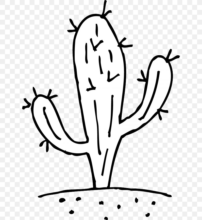 Black And White Saguaro Drawing Clip Art, PNG, 640x894px, Watercolor, Cartoon, Flower, Frame, Heart Download Free