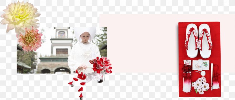 Floral Design Shiromuku Wedding Dress Bride, PNG, 1085x461px, Floral Design, Advertising, Bride, Floristry, Flower Download Free