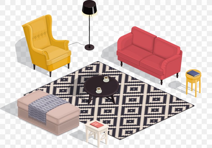 Living Room Isometric Projection Interior Design Services, PNG, 2478x1732px, Room, Bedroom, Carpet, Floor, Flooring Download Free