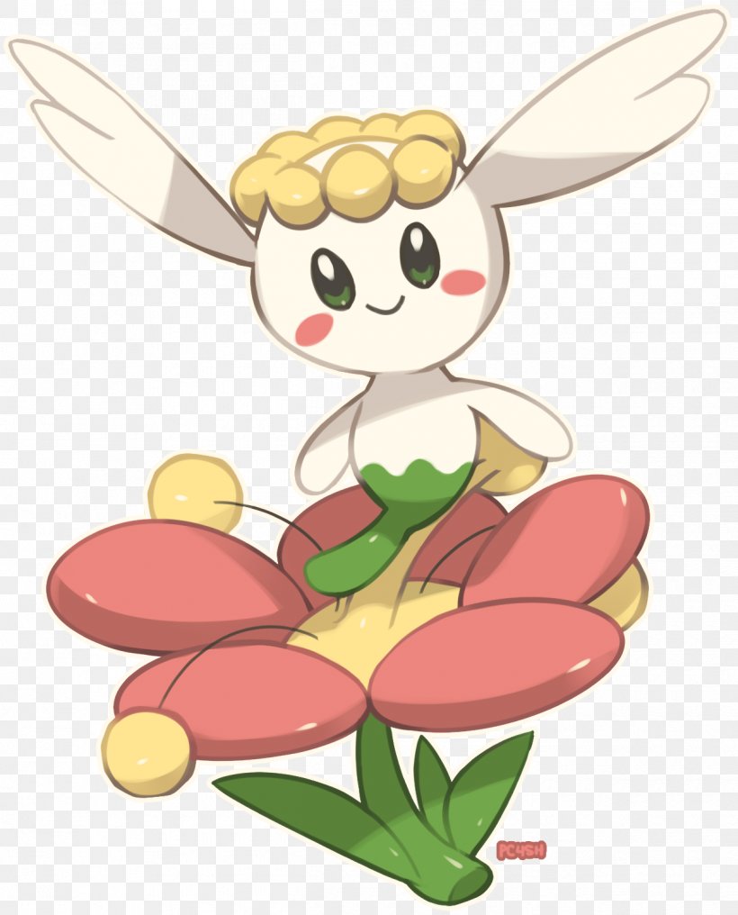 Pokémon X And Y Flabébé Pokédex Art, PNG, 1250x1550px, Watercolor, Cartoon, Flower, Frame, Heart Download Free