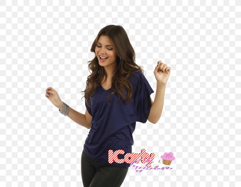 Victoria Justice T-shirt Thumb, PNG, 555x639px, Watercolor, Cartoon, Flower, Frame, Heart Download Free
