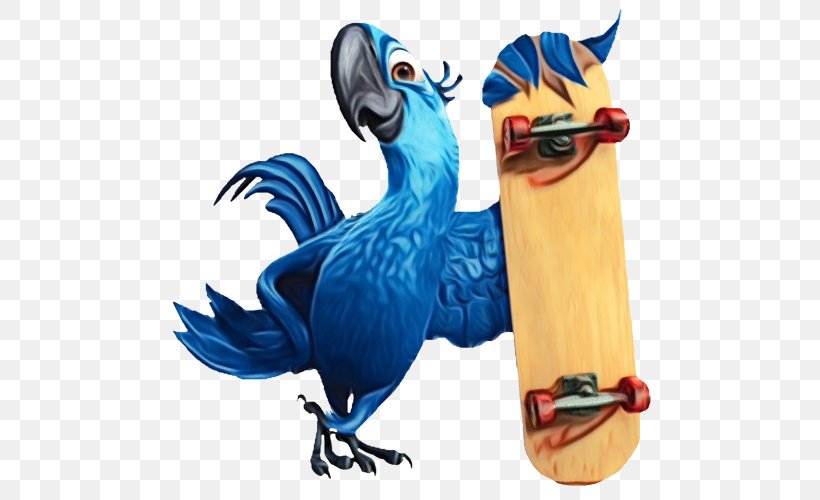Blu Rio Jewel Film Rafael Png 500x500px Blu Beak Bird Cartoon Character Download Free