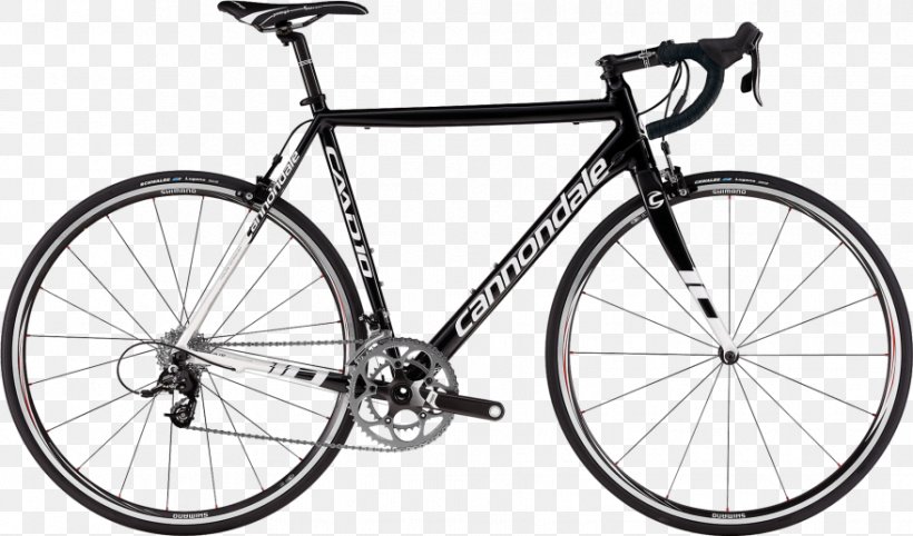 Cannondale Bicycle Corporation Cycling Shimano Racing Bicycle, PNG, 878x517px, Bicycle, Bicycle Accessory, Bicycle Derailleurs, Bicycle Drivetrain Part, Bicycle Fork Download Free