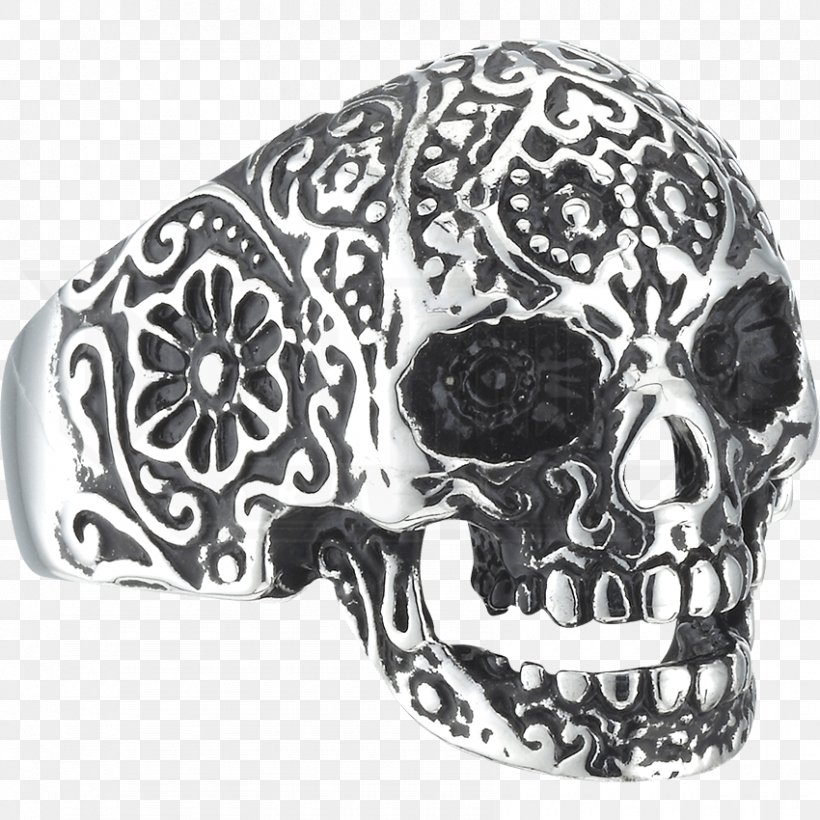 Day Of The Dead Skull, PNG, 850x850px, Skull, Bone, Calavera, Day Of The Dead, Head Download Free