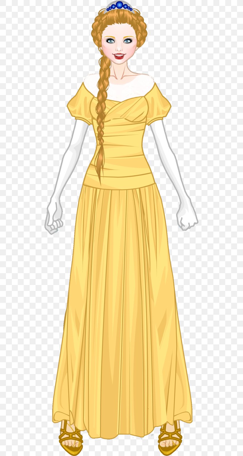 Gown Cartoon Character Fiction, PNG, 520x1536px, Watercolor, Cartoon, Flower, Frame, Heart Download Free