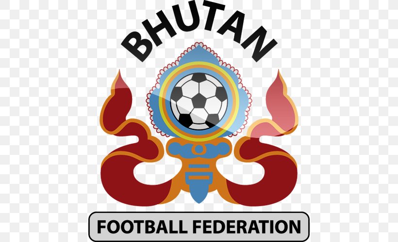 Bhutan National Football Team Thimphu League Paro F.C. Bhutan National Under-17 Football Team, PNG, 500x500px, Bhutan National Football Team, Area, Artwork, Ball, Bhutan Download Free