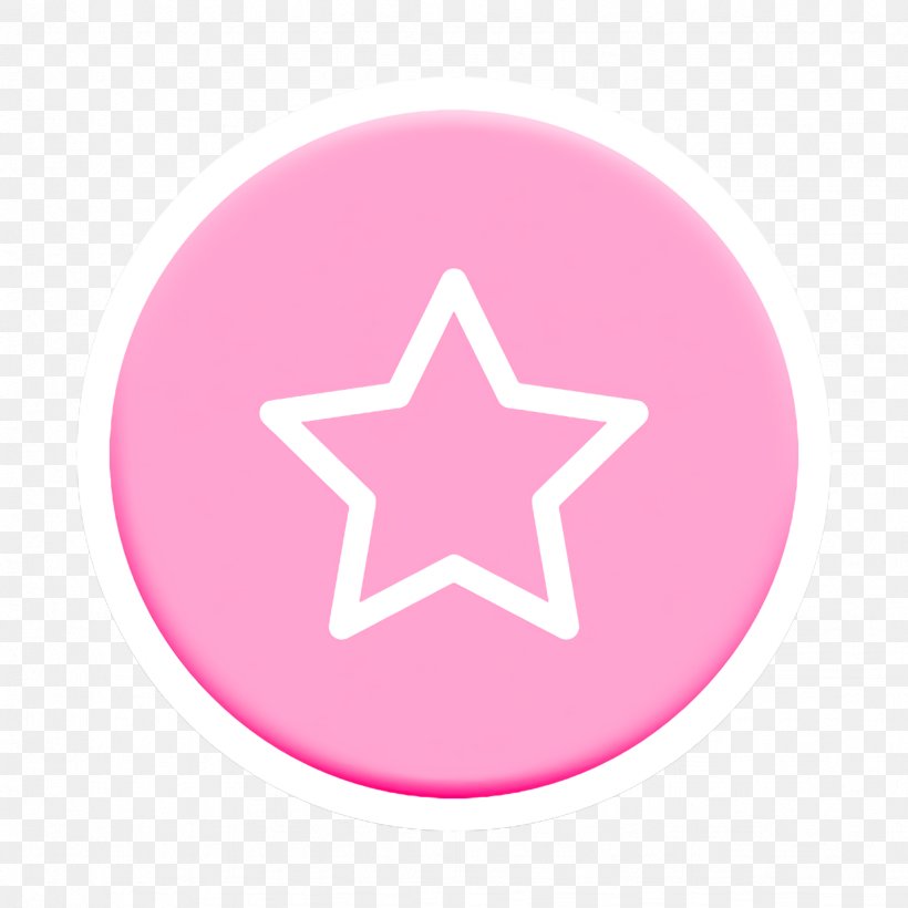 Favourite Icon Star Icon Starred Icon, PNG, 1228x1228px, Favourite Icon, Logo, Magenta, Material Property, Pink Download Free