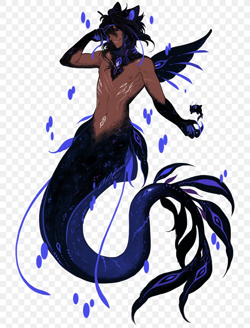 puny-deer574: Anime male mermaid