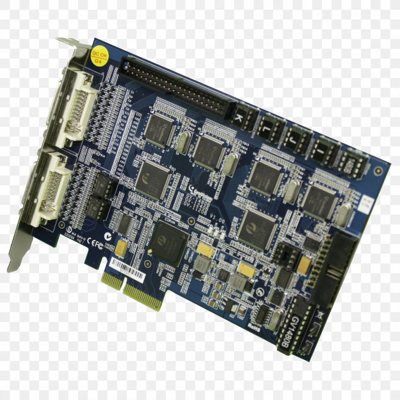 Microcontroller Graphics Cards & Video Adapters Motherboard TV Tuner Cards & Adapters Computer Hardware, PNG, 1000x1000px, Microcontroller, Circuit Component, Computer Component, Computer Hardware, Controller Download Free