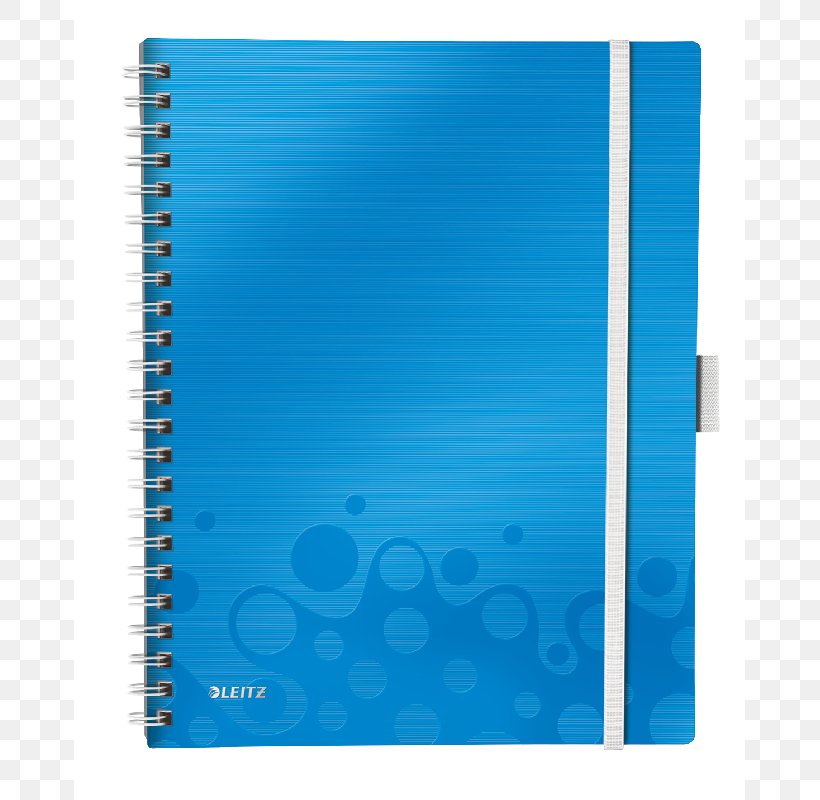 Paper Exercise Book Notebook Esselte Leitz GmbH & Co KG Ring Binder, PNG, 671x800px, Paper, Blue, Book Cover, Cardboard, Desk Download Free