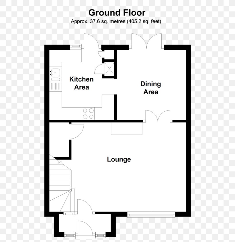 Floor Plan Open Plan Storey Room, PNG, 520x847px, Floor Plan, Area, Bedroom, Black And White, Bungalow Download Free