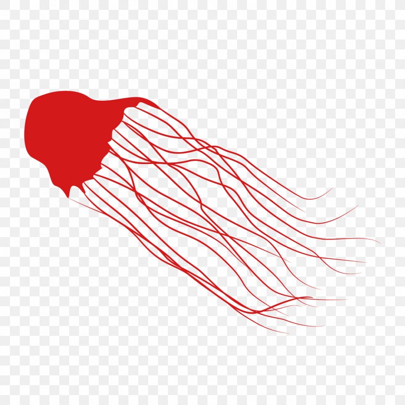 Jellyfish Silhouette, PNG, 1299x1299px, Jellyfish, Closeup, Gratis, Photography, Red Download Free