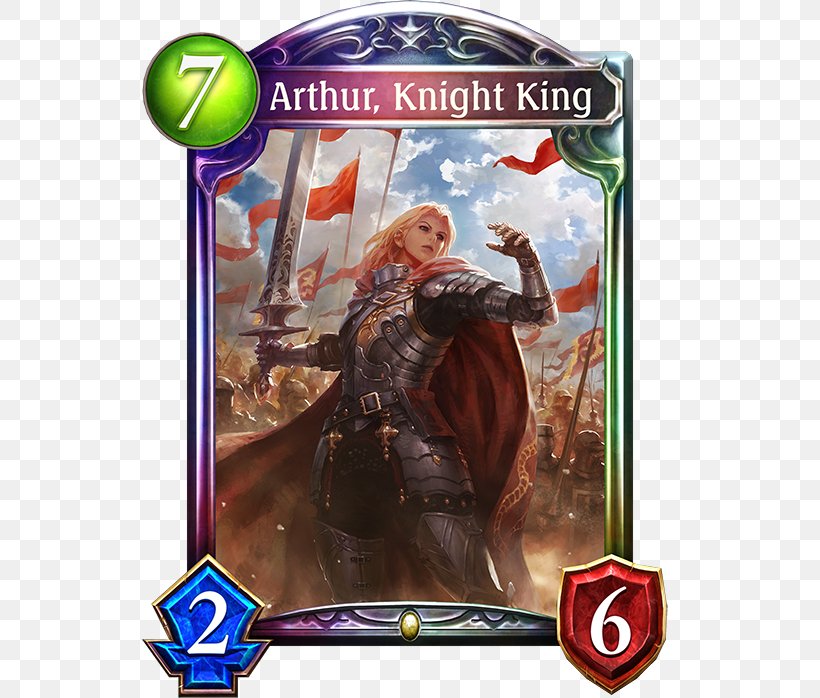 Shadowverse King Arthur カード Bahamut Cygames, PNG, 536x698px, Shadowverse, Action Figure, Bahamut, Collectible Card Game, Cygames Download Free
