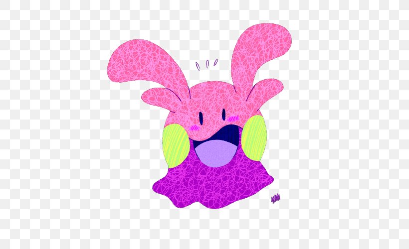 Easter Bunny Clip Art, PNG, 500x500px, Easter Bunny, Art, Easter, Fictional Character, Magenta Download Free