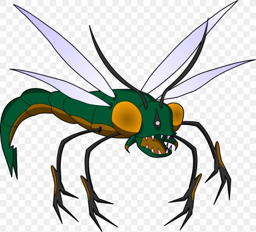 Insect Pollinator Cartoon Legendary Creature Clip Art, PNG, 939x850px, Insect, Artwork, Cartoon, Fictional Character, Fly Download Free