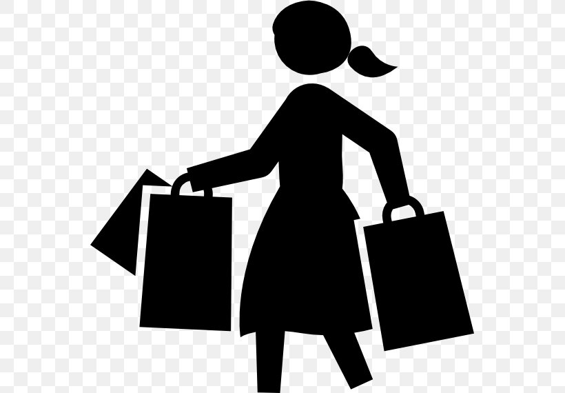 Shopping Centre Retail Shopping Bags & Trolleys, PNG, 557x570px, Shopping, Artwork, Bag, Black, Black And White Download Free