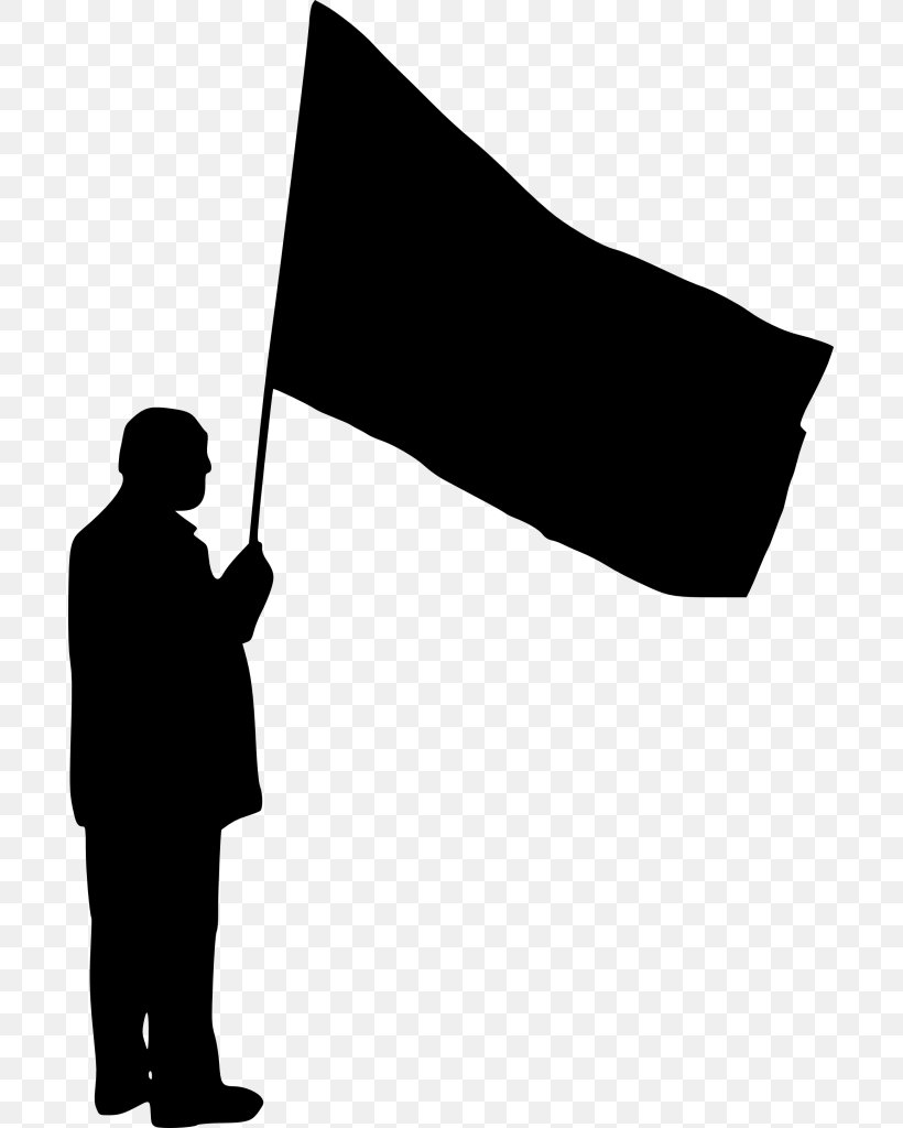 Silhouette Flag, PNG, 695x1024px, Silhouette, Austral Pacific Energy Png Limited, Banner, Black And White, Flag Download Free