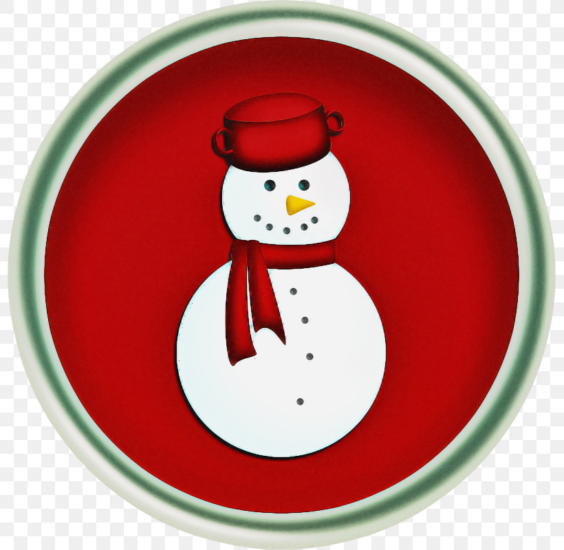 Snowman, PNG, 797x800px, Red, Cartoon, Plate, Red Hair, Snowman Download Free