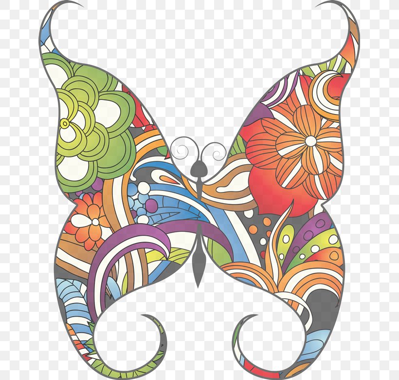 Butterfly Insect Clip Art, PNG, 661x780px, Butterfly, Animal, Art, Artwork, Butterflies And Moths Download Free