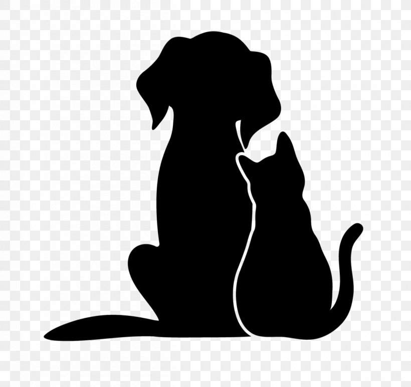 Cat And Dog Cartoon, PNG, 1200x1131px, Cat, Animal, Black, Black Cat, Blackandwhite Download Free