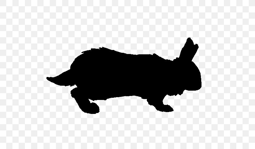 Domestic Rabbit Dog Hare Black & White, PNG, 640x480px, Domestic Rabbit, Black M, Black White M, Blackandwhite, Canidae Download Free