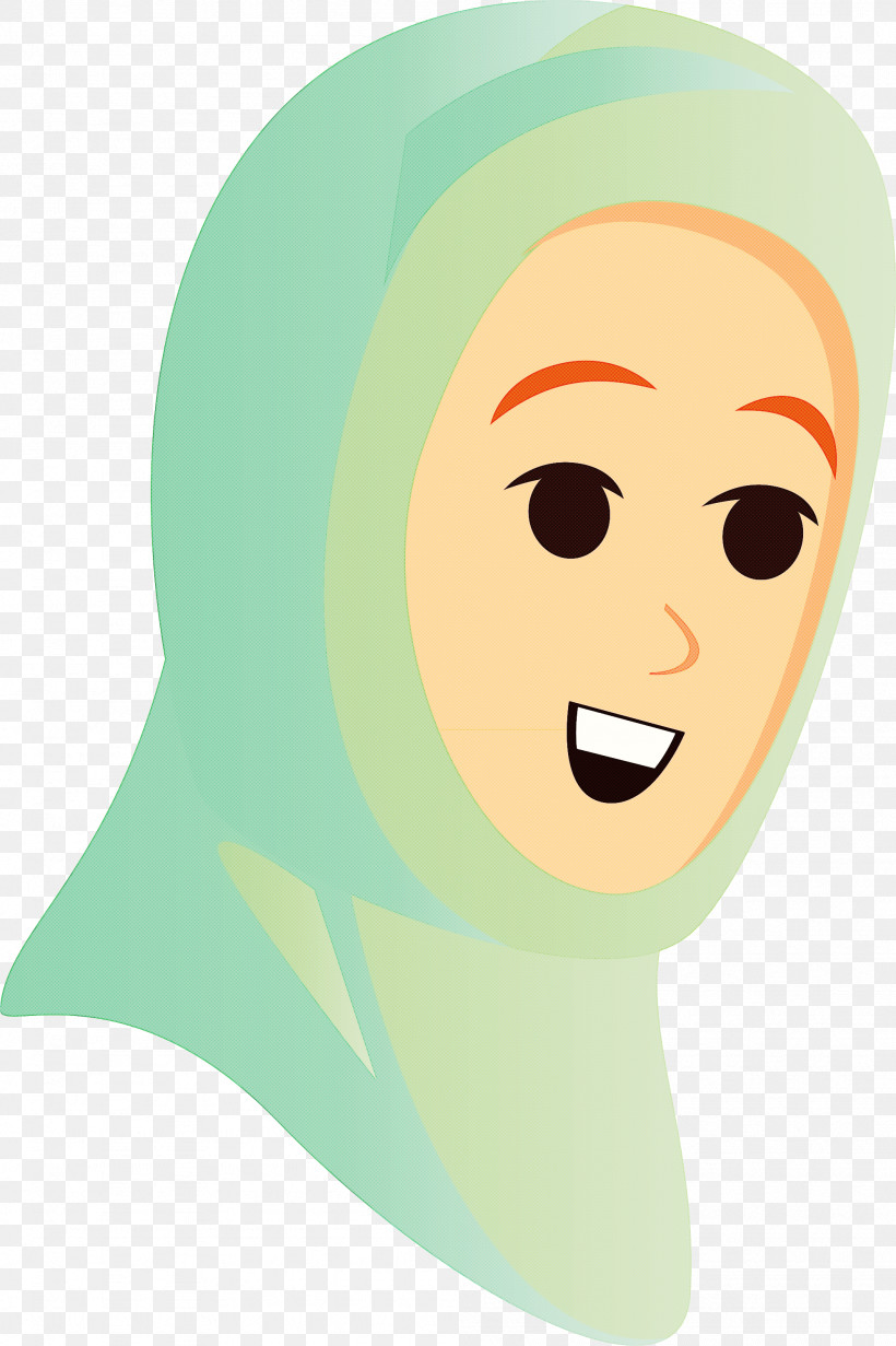 Forehead Character Green Headgear, PNG, 1998x3000px, Arabic People Cartoon, Character, Forehead, Green, Headgear Download Free