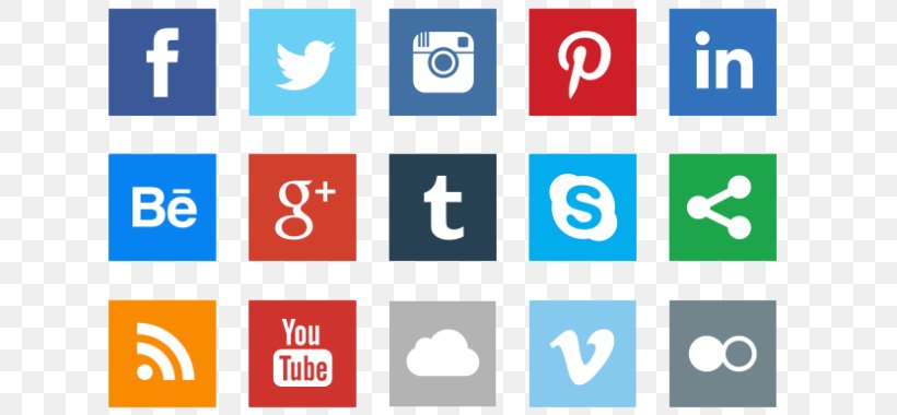 Social Media Social Network Flat Design Icon, PNG, 700x380px, Social Media, Area, Brand, Communication, Computer Icon Download Free