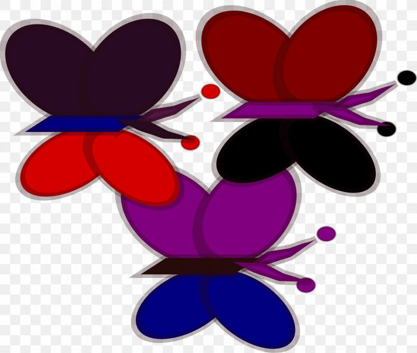 Butterfly Clip Art, PNG, 2400x2037px, Butterfly, Flower, Heart, Insect, Invertebrate Download Free