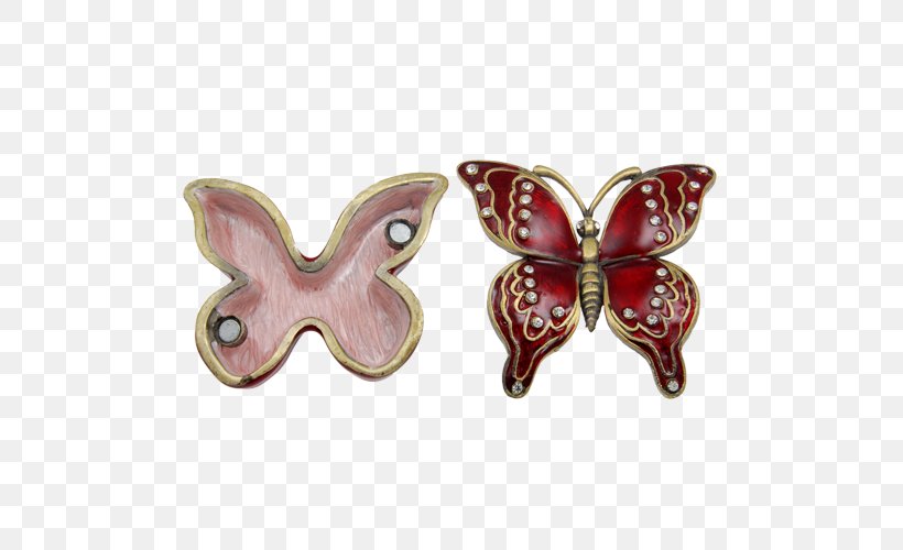 Butterfly Insect Pollinator Invertebrate Jewellery, PNG, 500x500px, Butterfly, Butterflies And Moths, Insect, Invertebrate, Jewellery Download Free